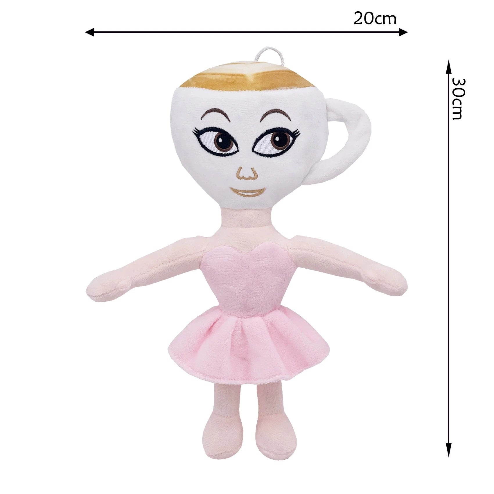 Brainrot Bamse – Blød Krammebamse til Børn