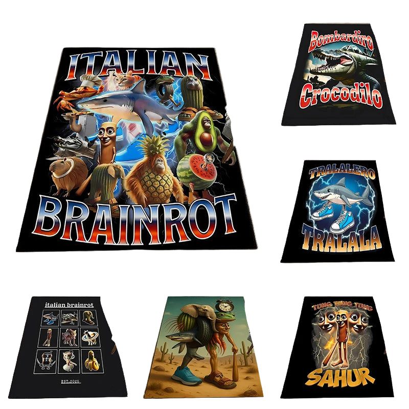 Italian Brainrot Tæppe