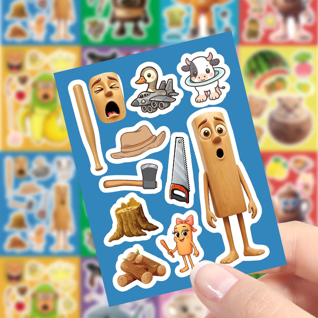 Brainrot-klistermærker