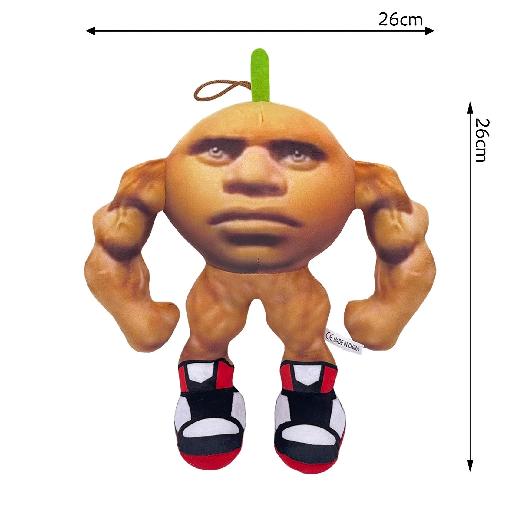 Brainrot Bamse – Blød Krammebamse til Børn