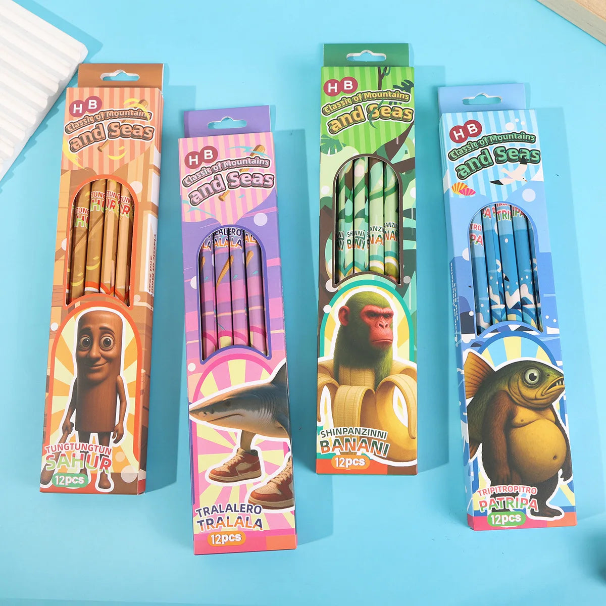 Italien brainrot blyanter