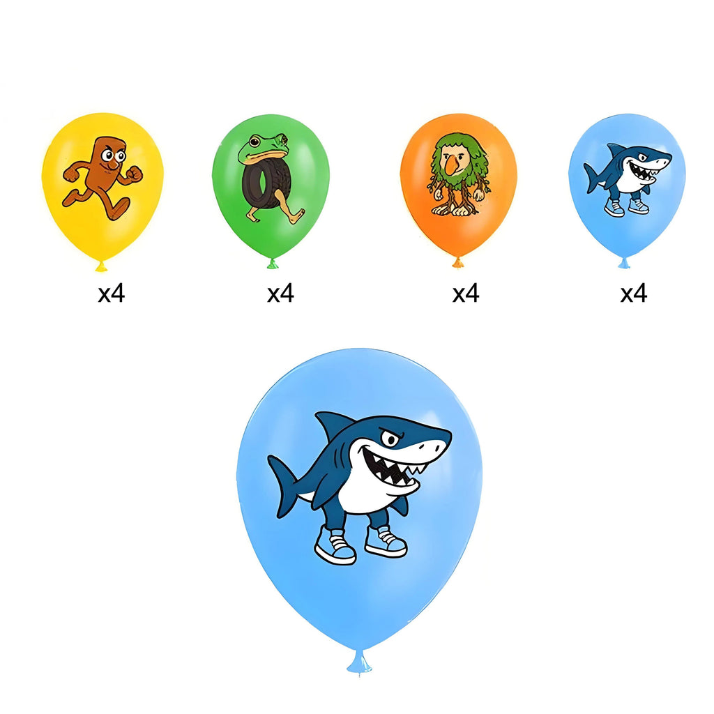 Brainrot Party Banner & Balloner