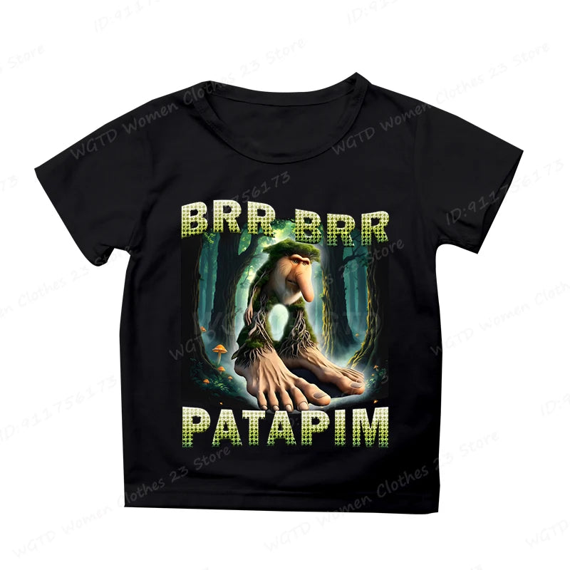 Cappuccino Assassino sort Børne-T-shirt