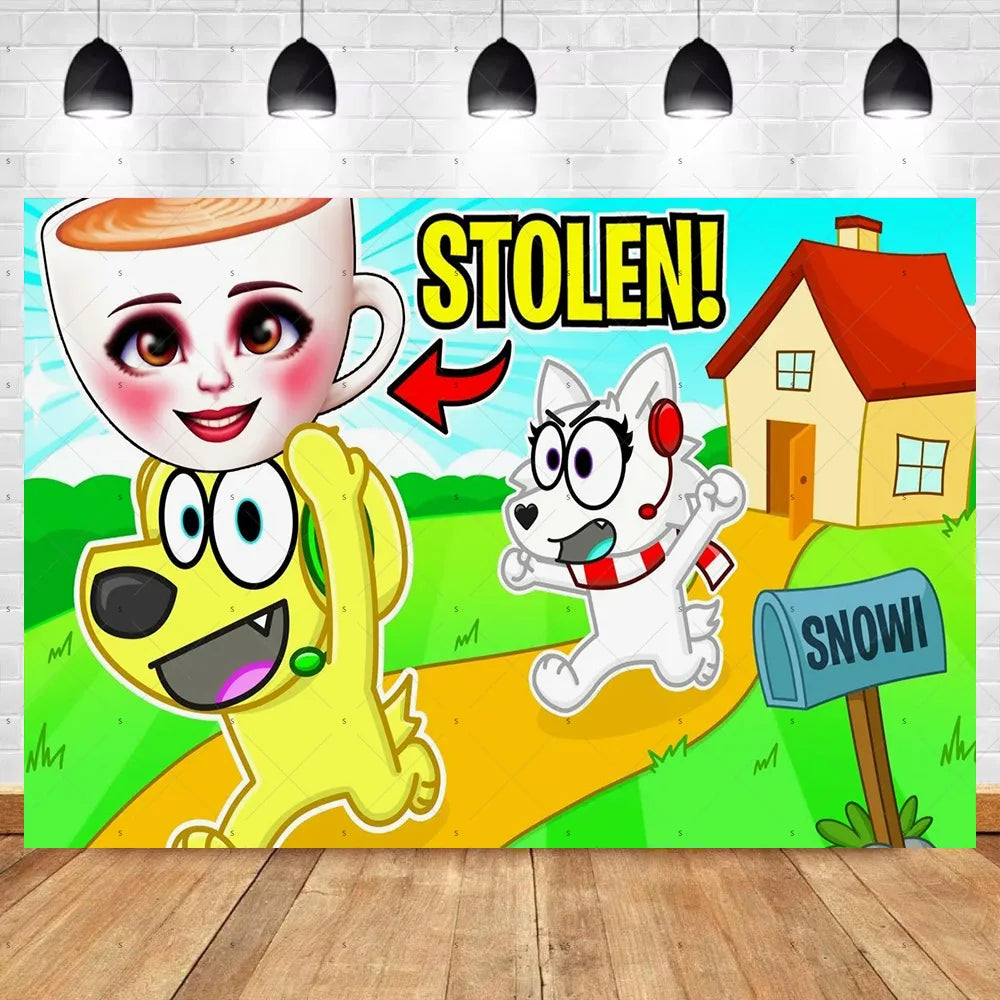 Steal A Brainrot Fødselsdagsdekoration