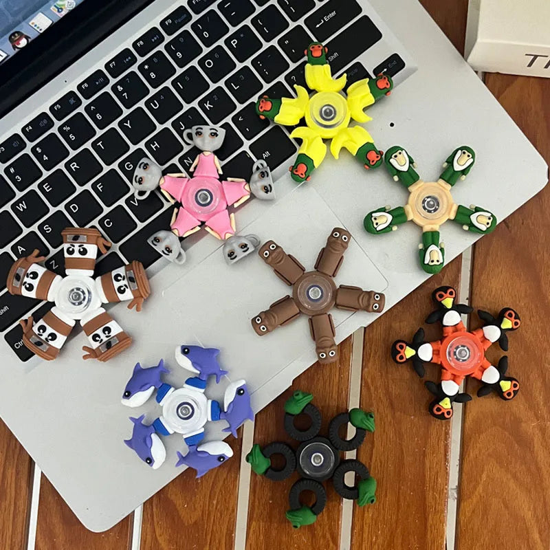 Italien brainrot fidget spinner