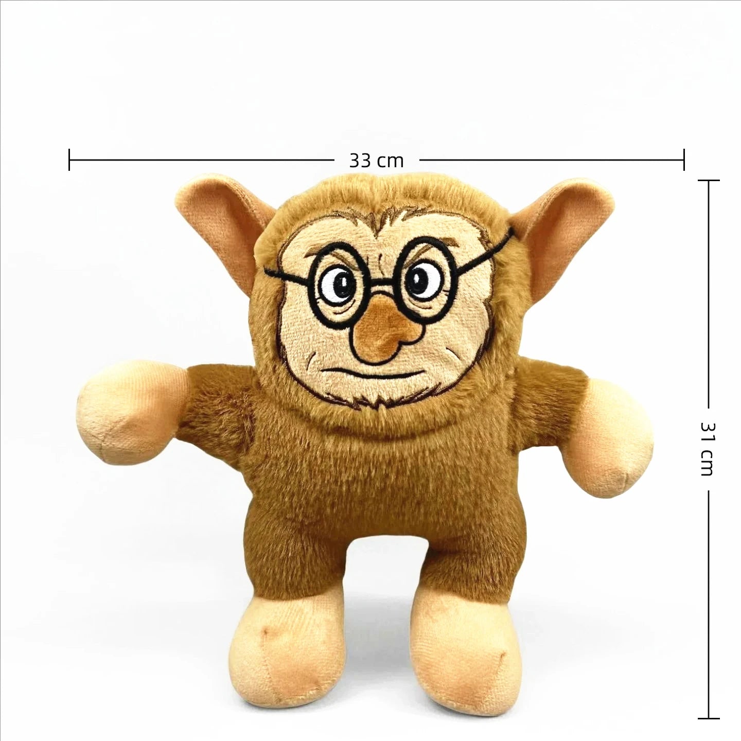 Brainrot Bamse – Blød Krammebamse til Børn