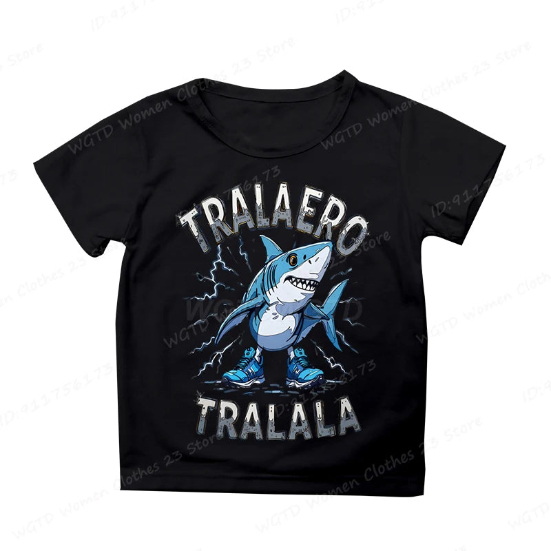 Cappuccino Assassino sort Børne-T-shirt