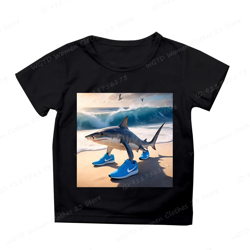 Cappuccino Assassino sort Børne-T-shirt