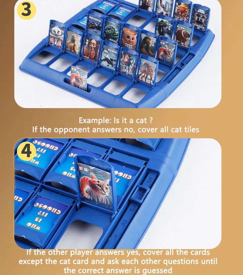 Italian brainrot Hvem er Hvem spil