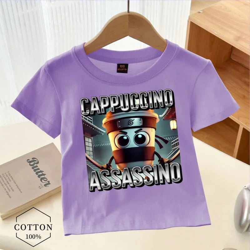 Cappuccino Assasino Brainrot T-shirt