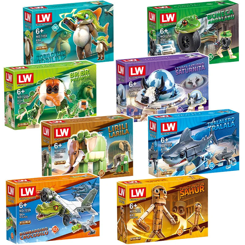 Italian Brainrot Byggesæt